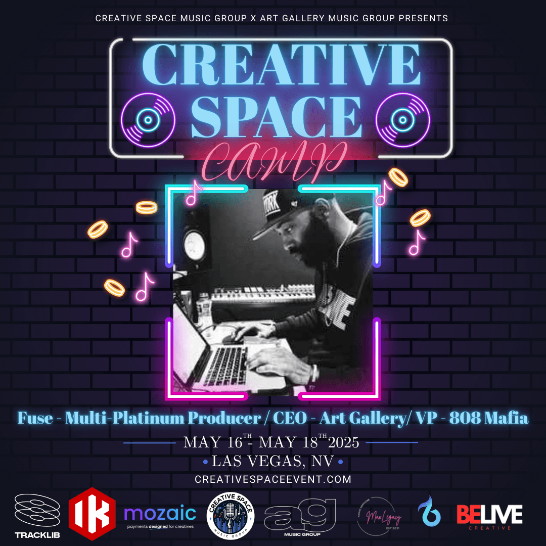 Las Vegas Song Camp - Fuse, Multi-Platinum Producer / CEO of Art Gallery Music Group / VP of 808 Mafia