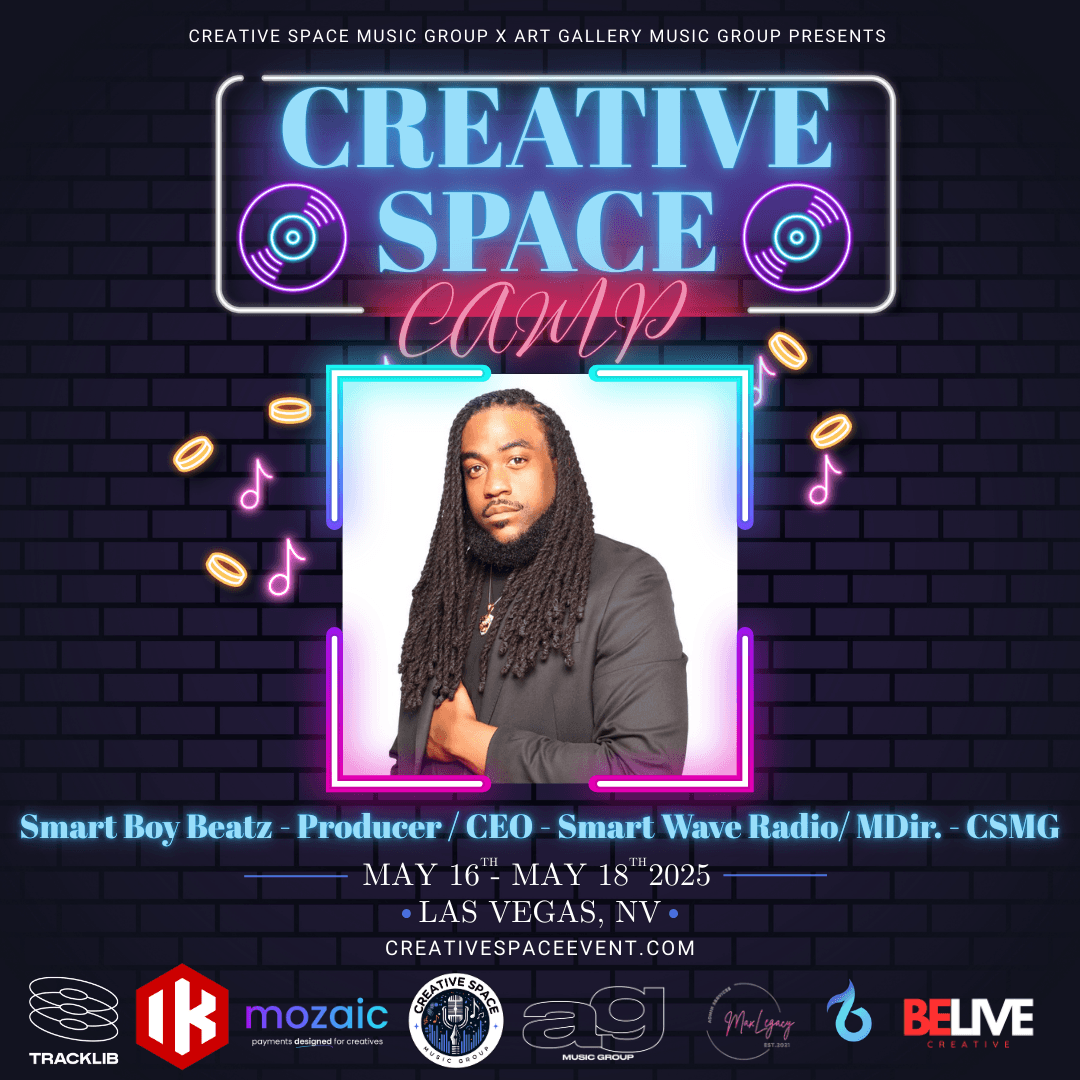 Las Vegas Song Camp - Smart Boy Beatz, Producer / CEO of Smart Wave Radio / Music Director at Creative Space Music Group