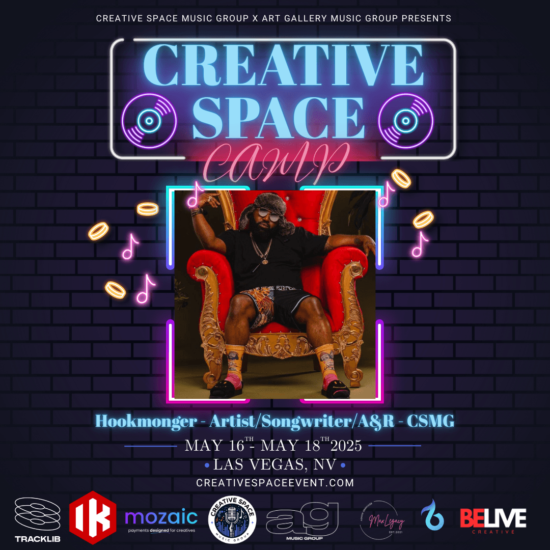 Las Vegas Song Camp - Hookmonger, Artist / Songwriter / A&R at Creative Space Music Group