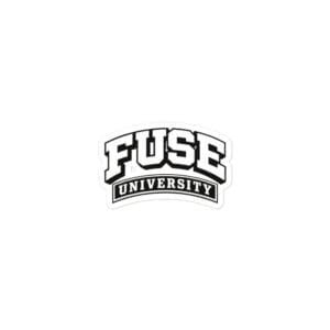 Fuse University Vinyl Stickers